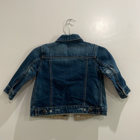 Vintage Baby Gap Classic Denim Jacket Distressed Size Toddler 4 Years - Picture 5 of 12